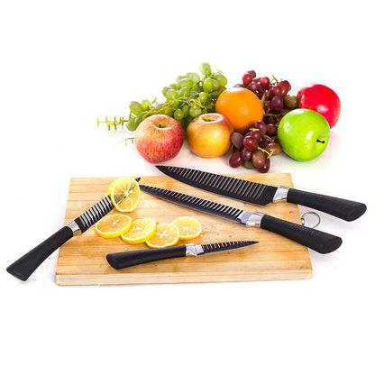 Set De Cuchillos Akumal 6 Piezas Negro