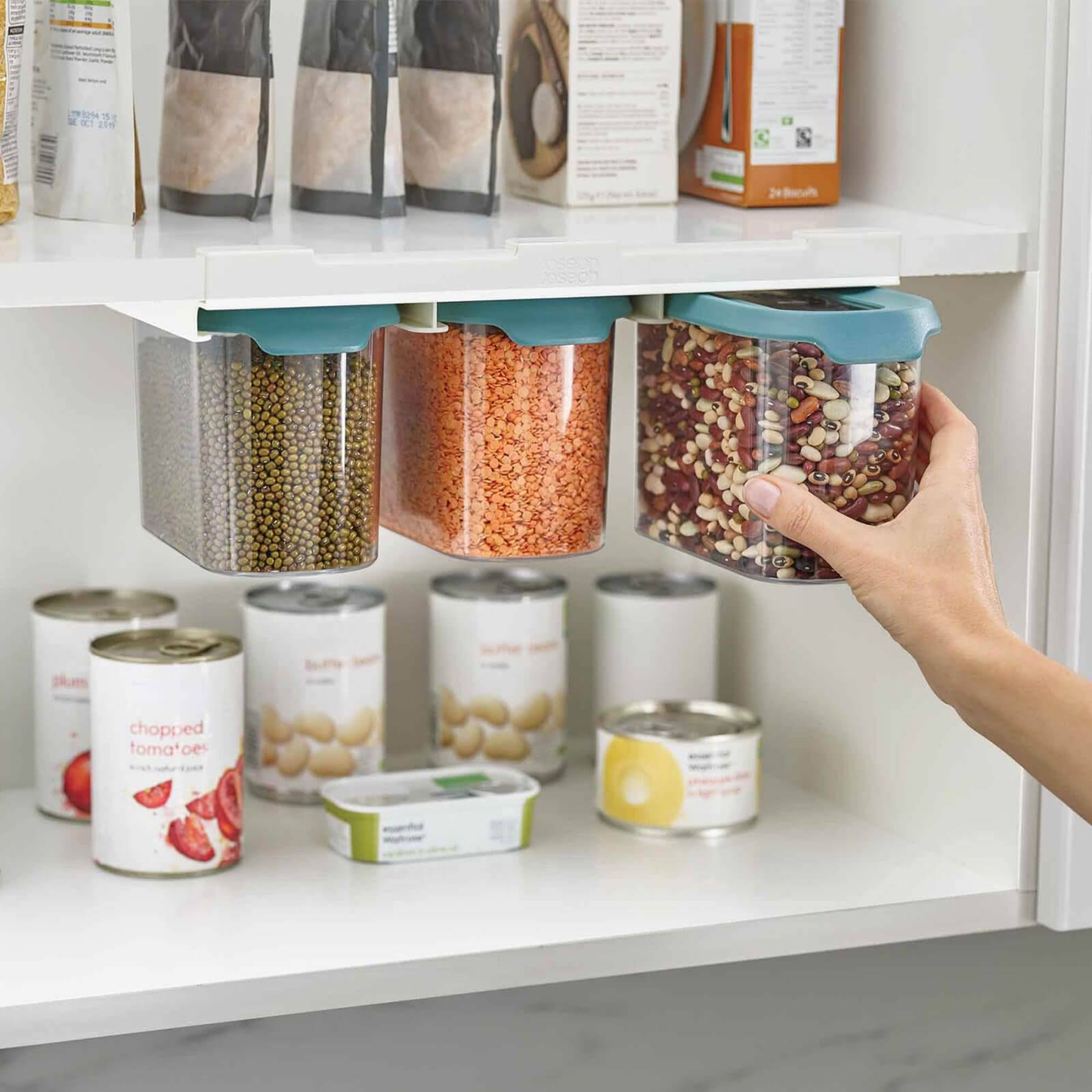 3 Contenedores de Alimentos  Colgantes Aquila 900ml