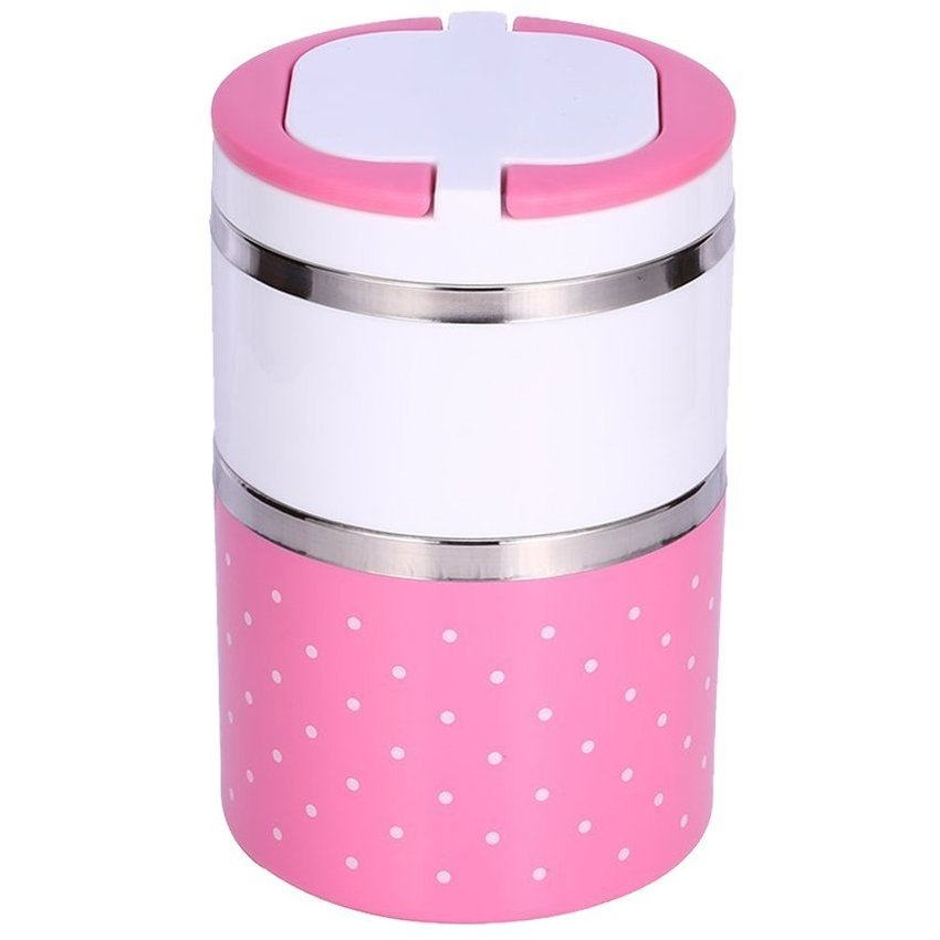 Recipiente Para Comida Deli Lunch Rosa