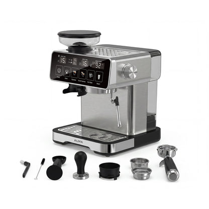 Cafetera Profesional 20Bares ALMA con Molino de Café BRIATTO