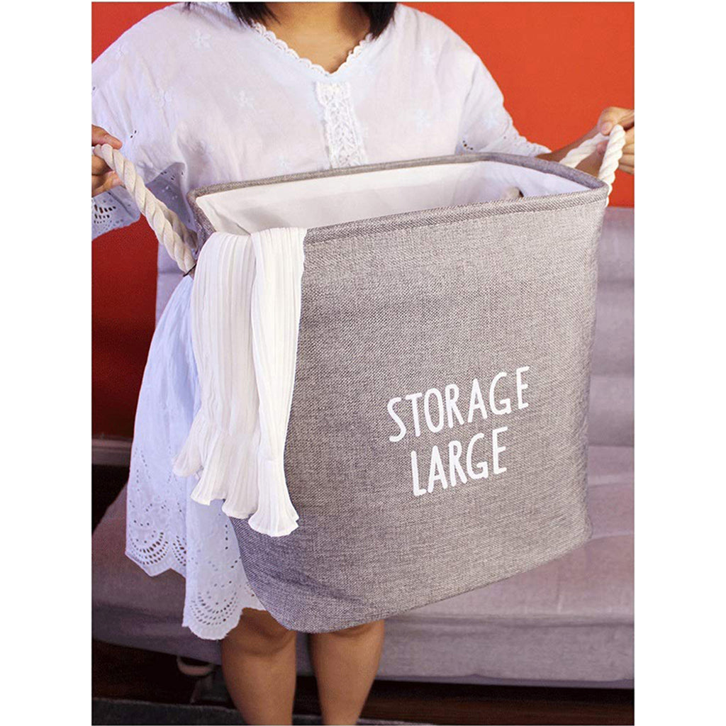 Cesto para Ropa Sucia Dakota Gris