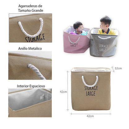 Cesto Para Ropa Sucia Aquila Nevada