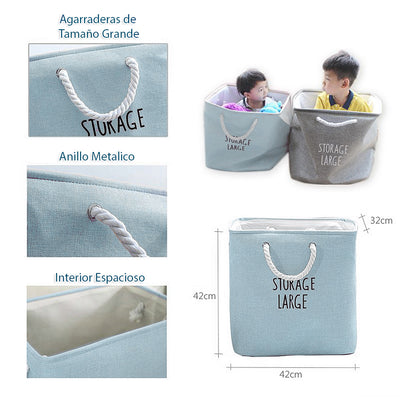 Cesto Para Ropa Sucia Aquila Nevada