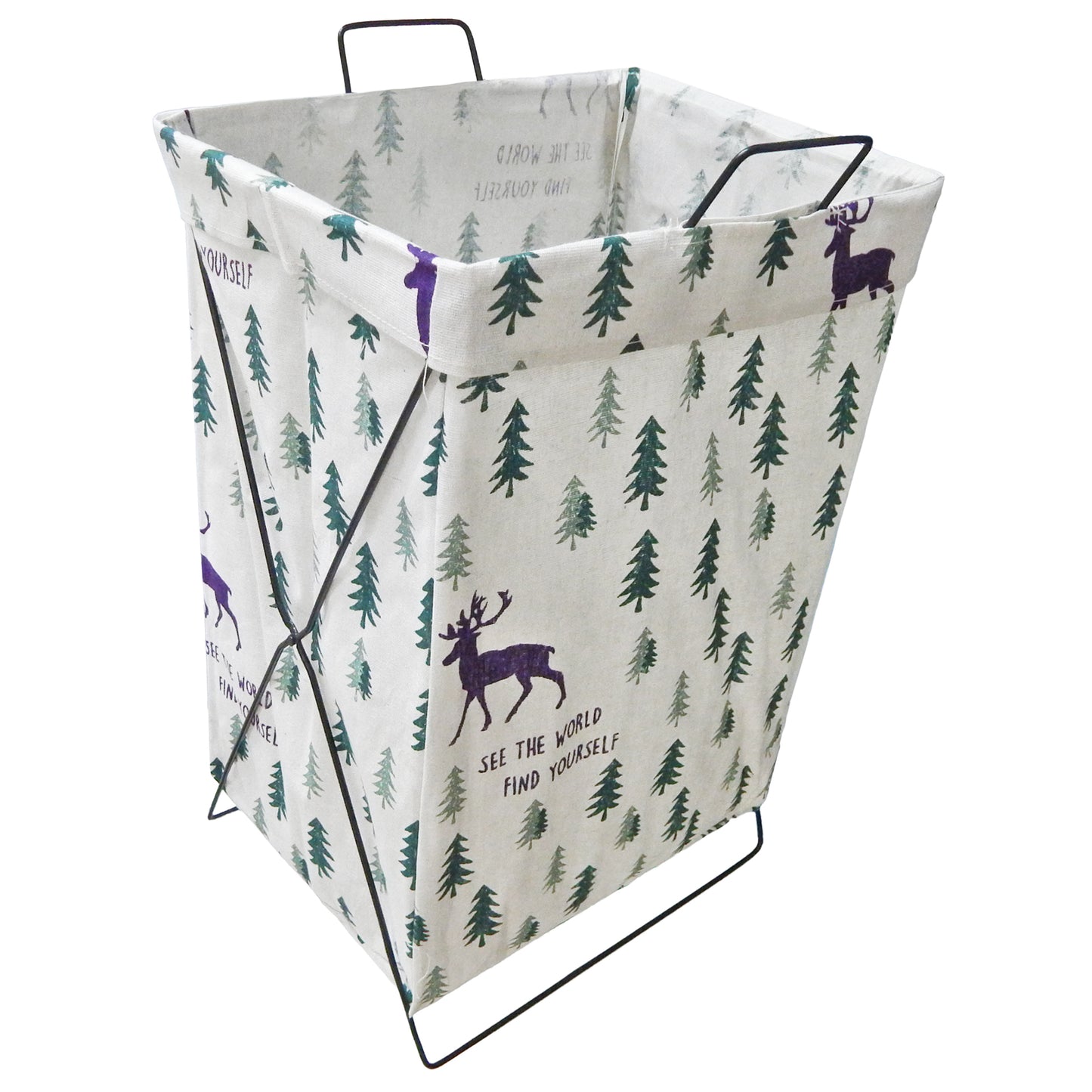 Cesto para Ropa Aquila Mod. Arkansas Plegable