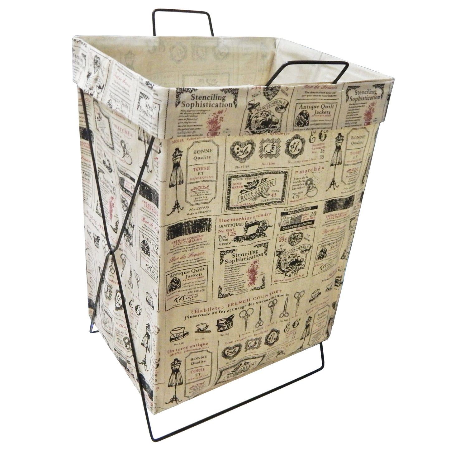 Cesto para Ropa Aquila Mod. Arkansas Plegable