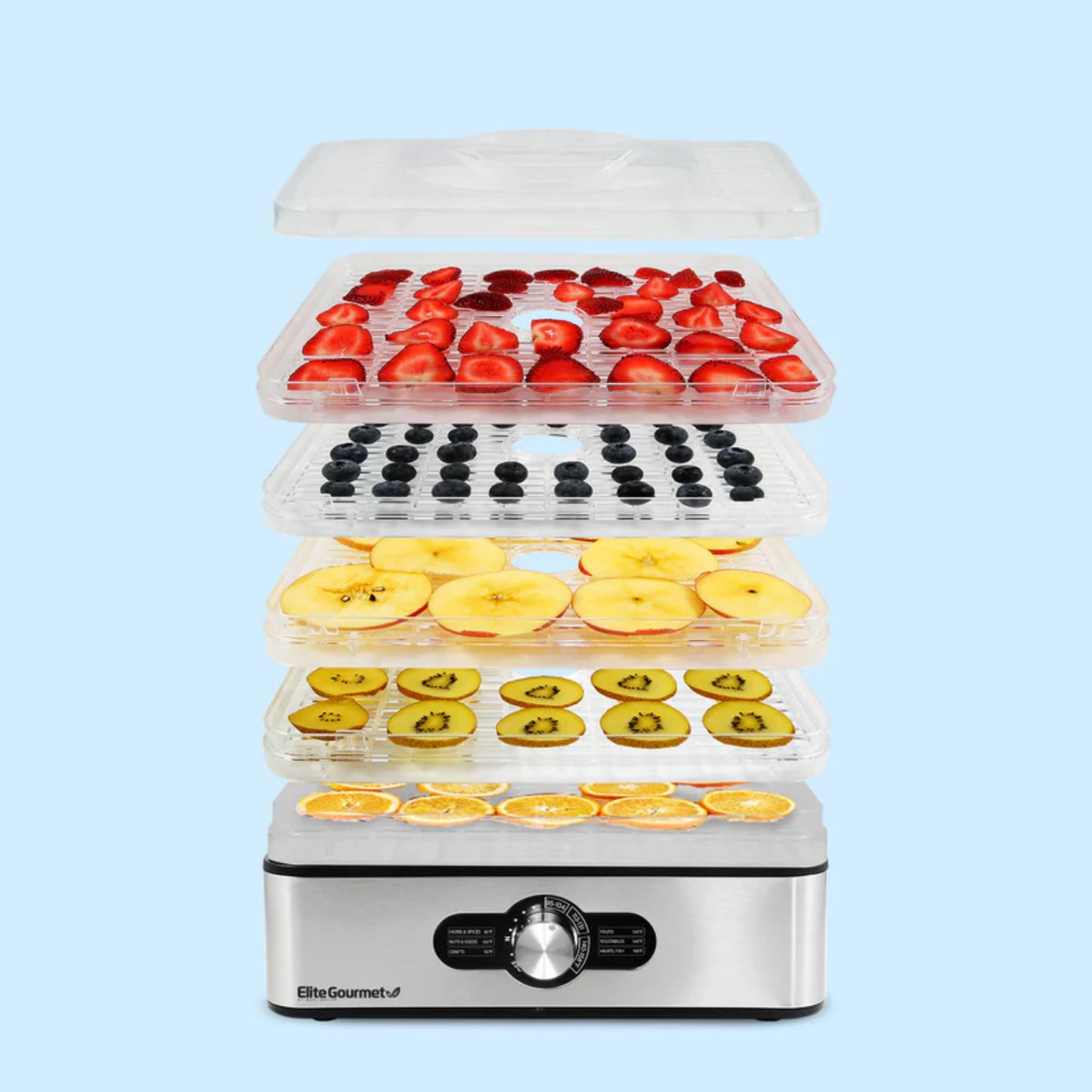 Deshidratador de alimentos Elite Gourmet Mod: EFD3321