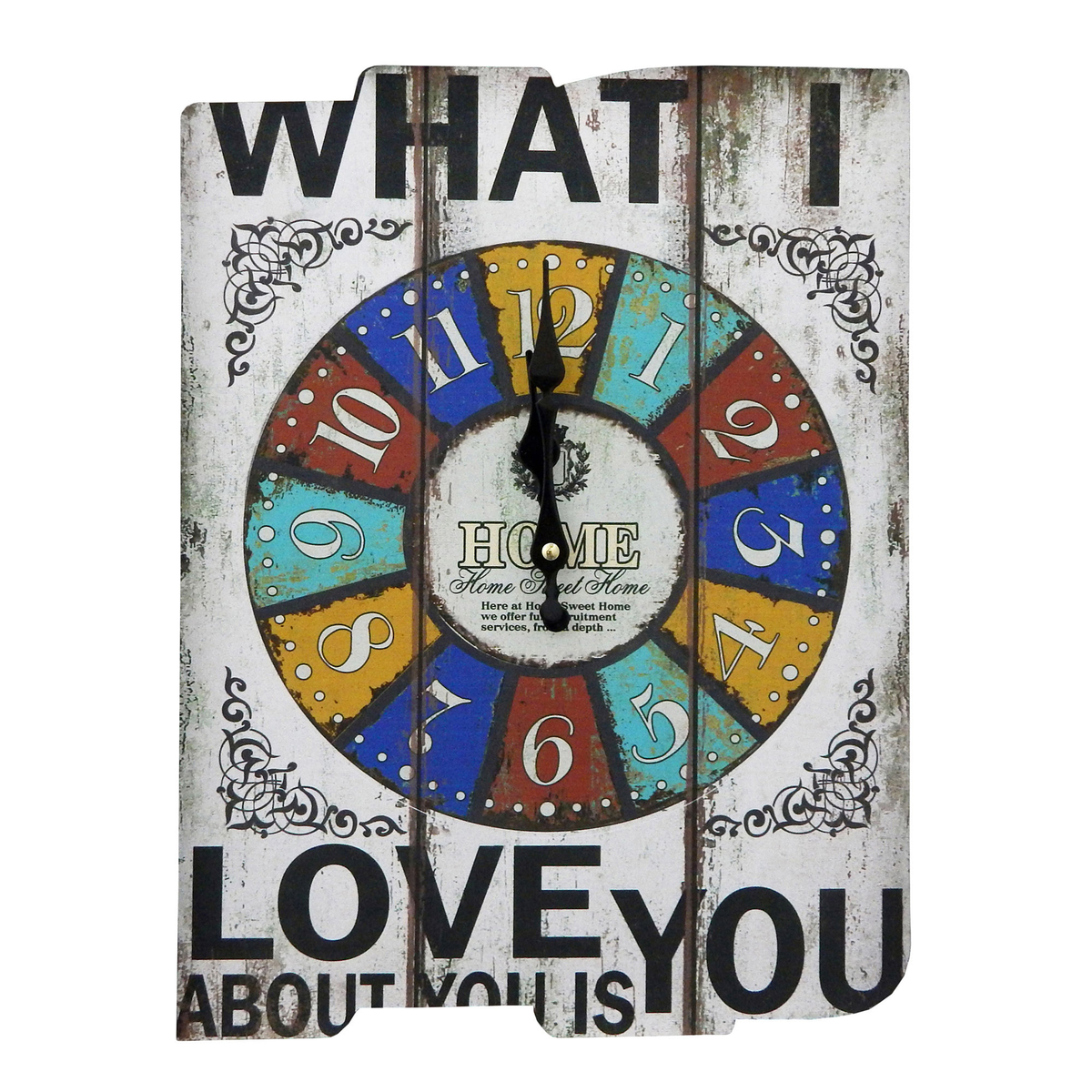 Reloj De Pared Vintage Square #1
