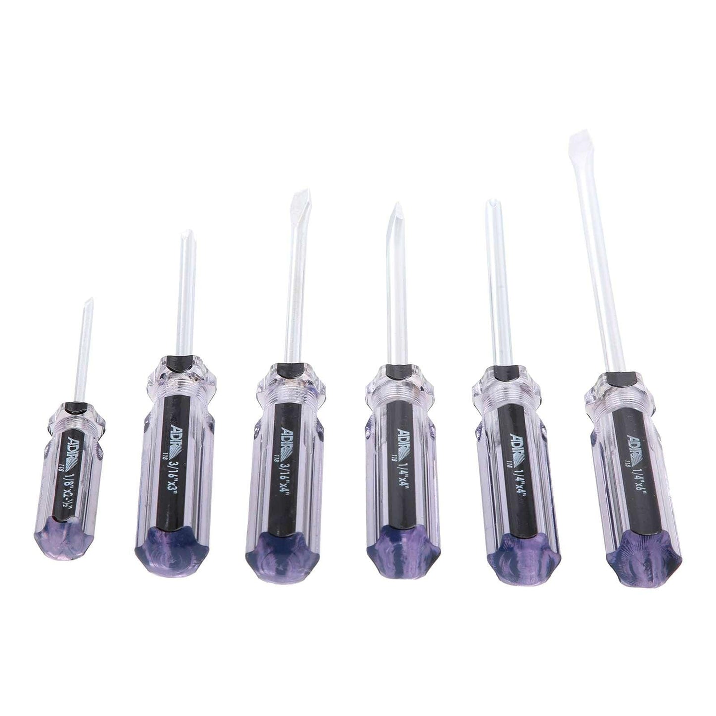 Juego de 6 Desarmadores Combinados Mod. 118 Adir