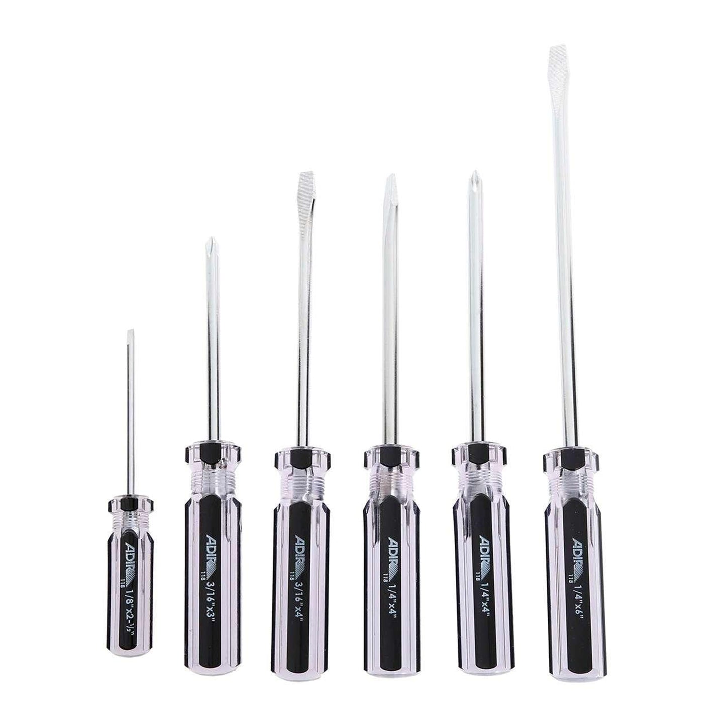 Juego de 6 Desarmadores Combinados Mod. 118 Adir