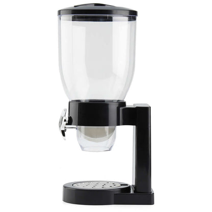 Dispensador Cereal Sencillo Deluxe Negro