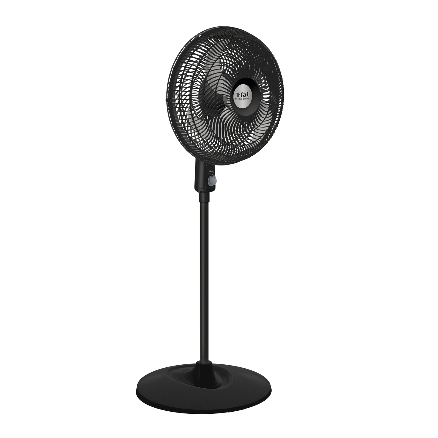Ventilador T-Fal Turbo 18″ pedestal negro VE2910X0