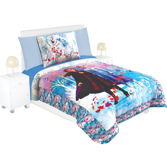 Edredón Ligero Individual + Funda Disney Frozen