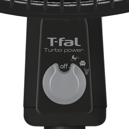 Ventilador T-Fal Turbo 18″ pedestal negro VE2910X0
