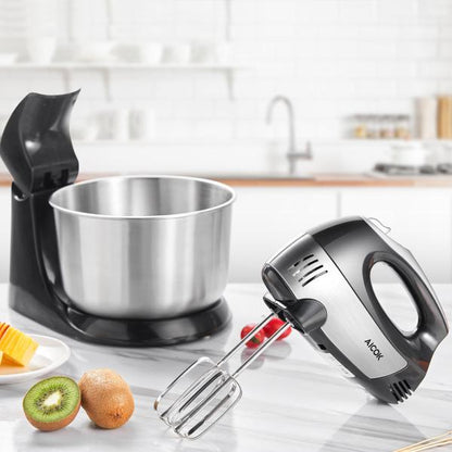 Batidora de Pedestal 2 en 1 Aicok 6 Velocidades HM925S