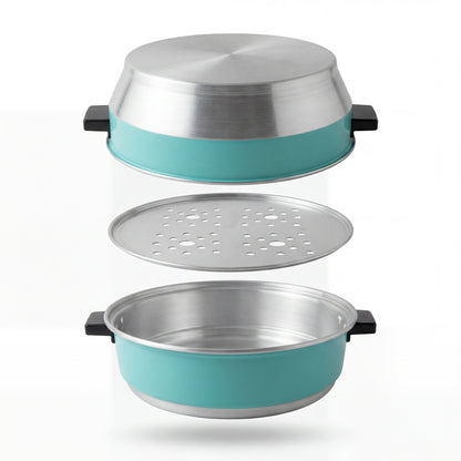 Horno Mágico Alemán de Aluminio Tapa y Vaporera