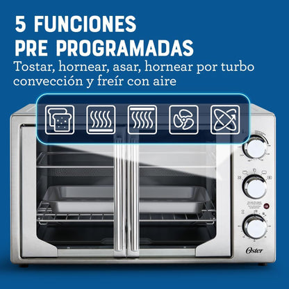 Horno Oster con Freidora de Aire Estilo Frances