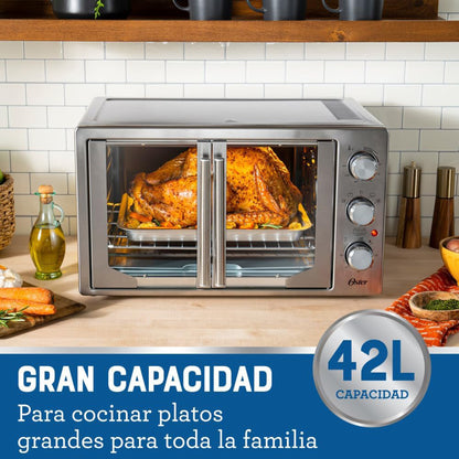 Horno Oster con Freidora de Aire Estilo Frances