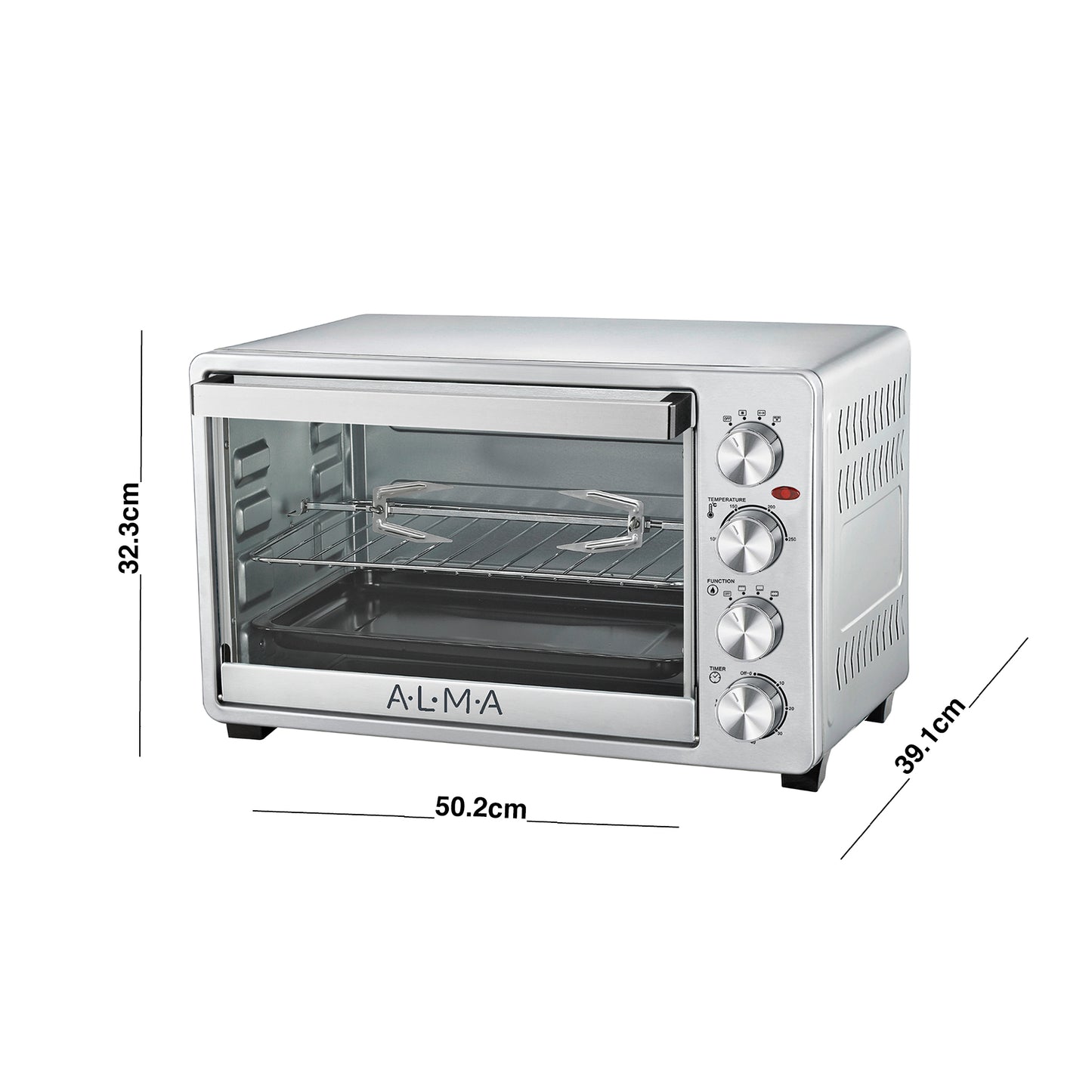 Horno Rostizador de Convección ALMA