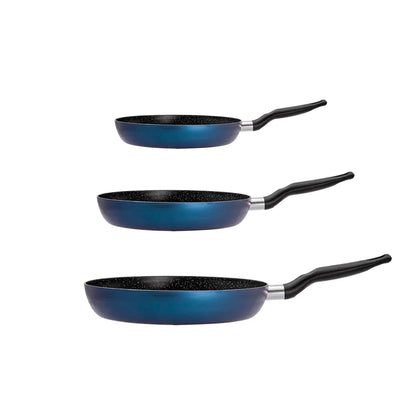 Juego de 3 Sartenes T-Fal Daily Stone Azules