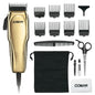 Juego de peluquería Conair 15 piezas Cromado Dorado HC227ES