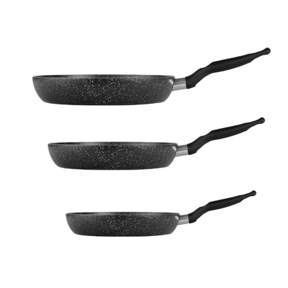 Juego de 3 Sartenes Negros T-Fal Vital Stone