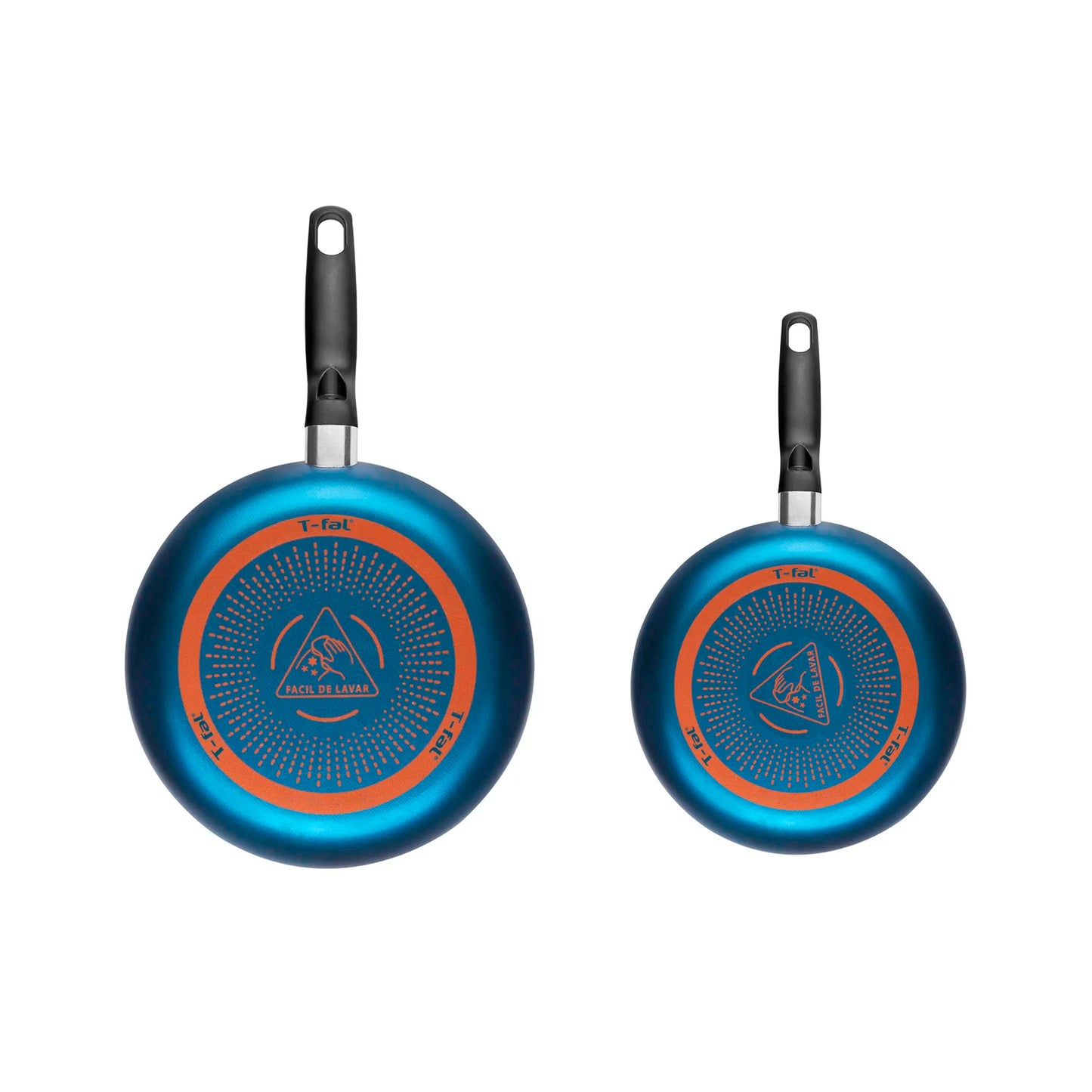 Juego de 2 Sartenes T-FAL 20/24cm Azul