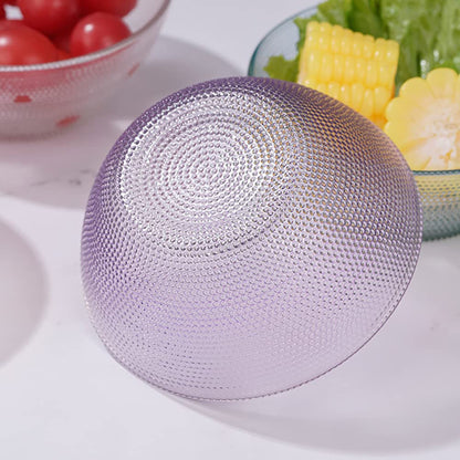 Juego de 6 Bowls de Cristal Multicolor de 250 ML