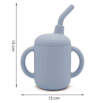 Juego de babero y accesorios de silicón Aquila baby