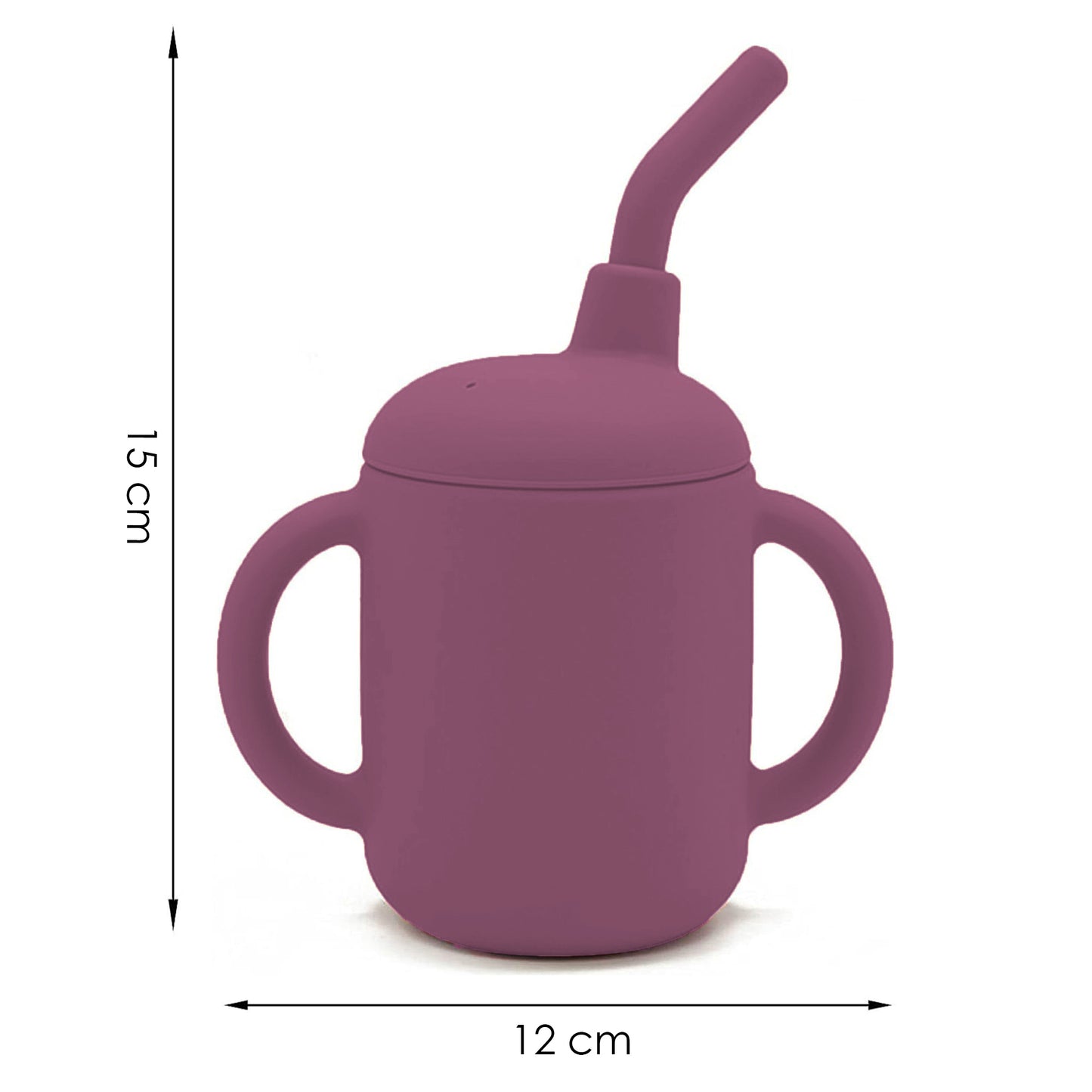 Juego de babero y accesorios de silicón Aquila baby