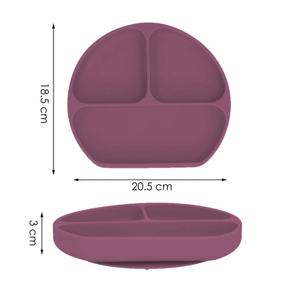 Juego de babero y accesorios de silicón Aquila baby