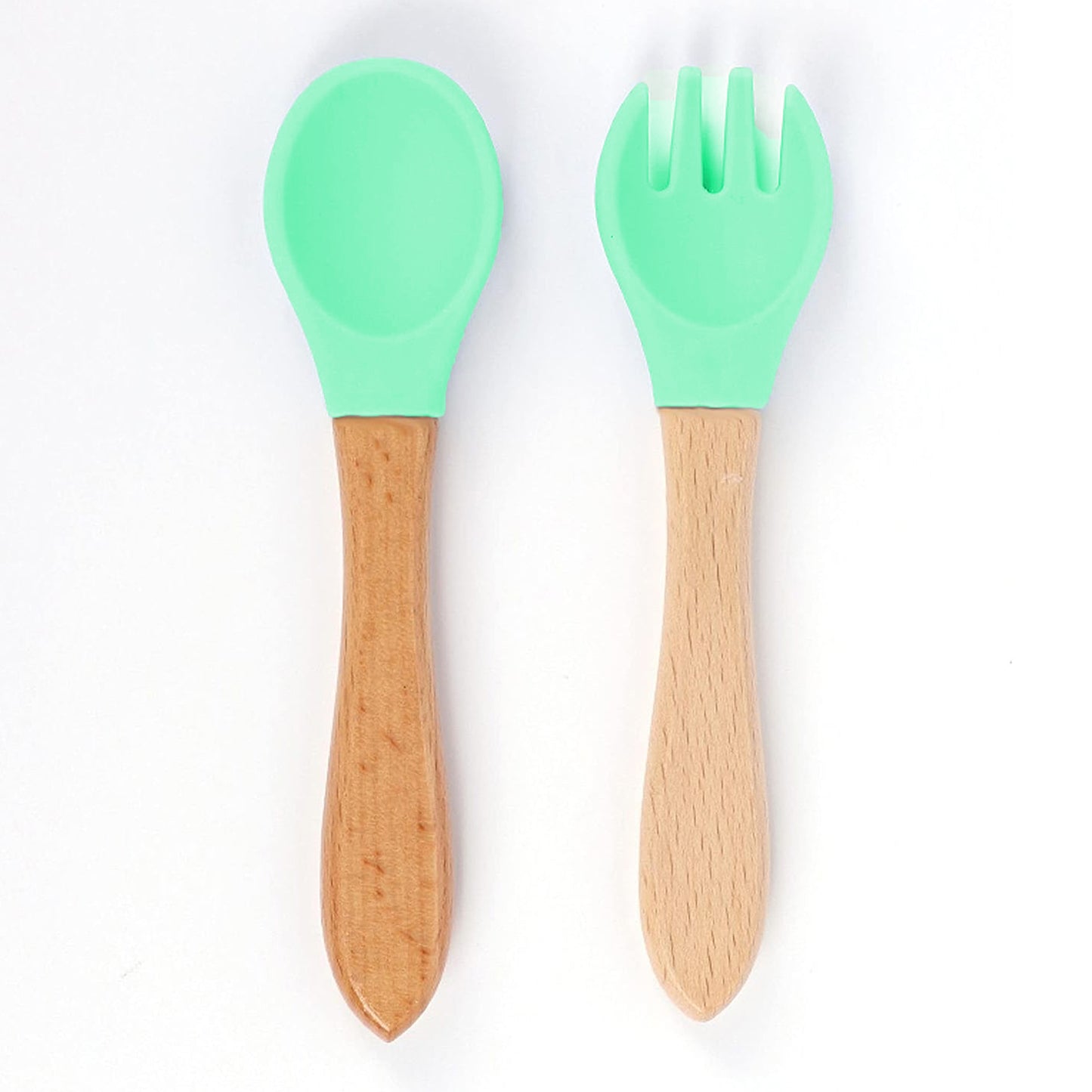 Juego de babero y accesorios de silicón Aquila baby