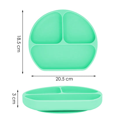 Juego de babero y accesorios de silicón Aquila baby