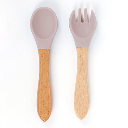 Juego de babero y accesorios de silicón Aquila baby