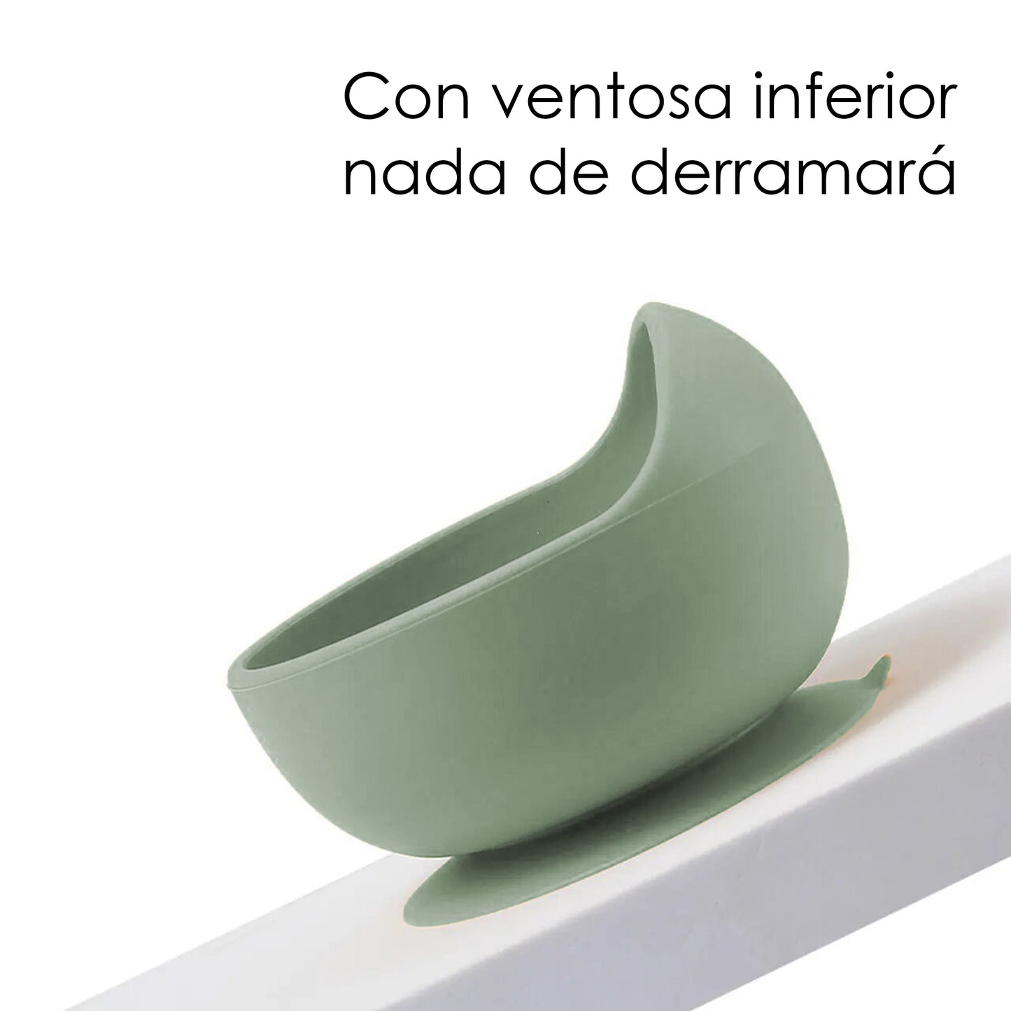 Juego de babero y accesorios de silicón Aquila baby