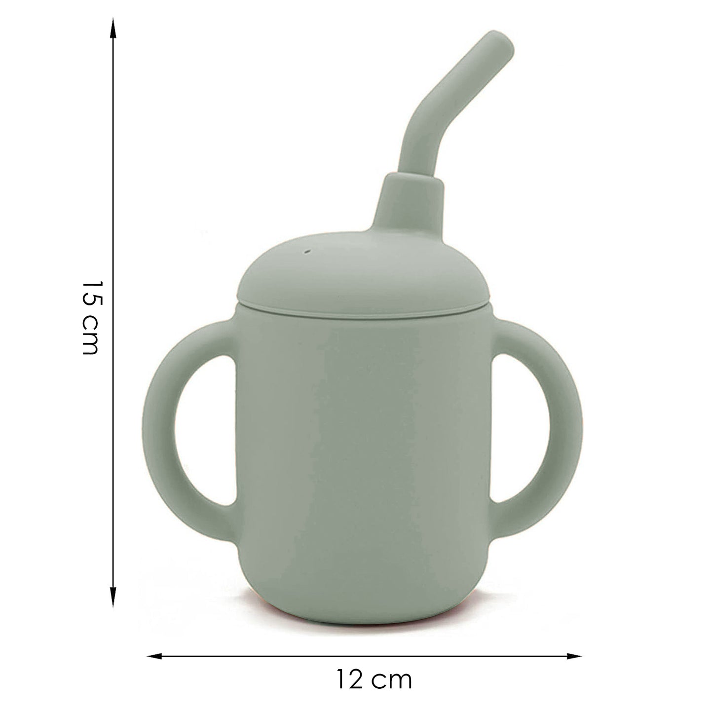 Juego de babero y accesorios de silicón Aquila baby