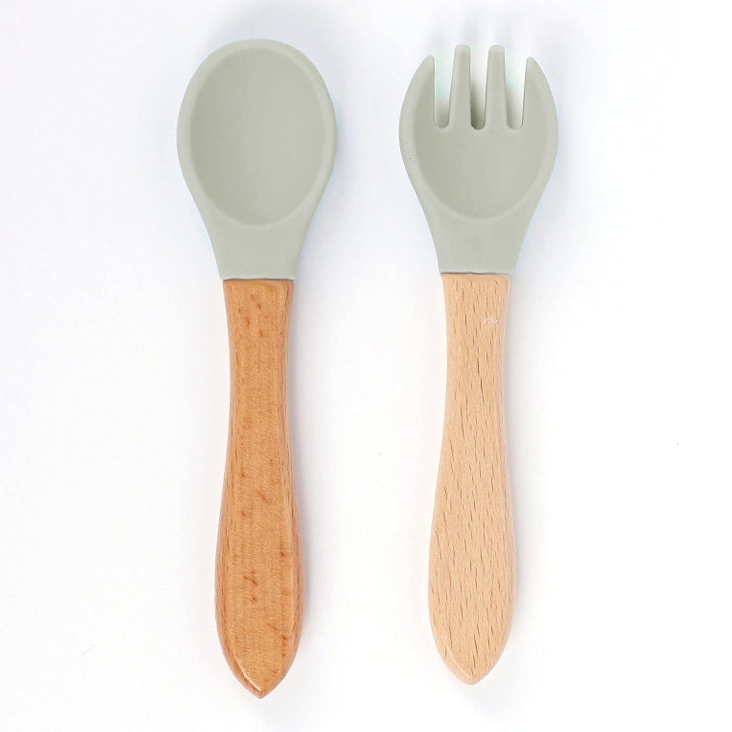 Juego de babero y accesorios de silicón Aquila baby