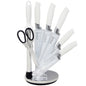 Juego de Cuchillos con Base Exclusive Collection Blanco