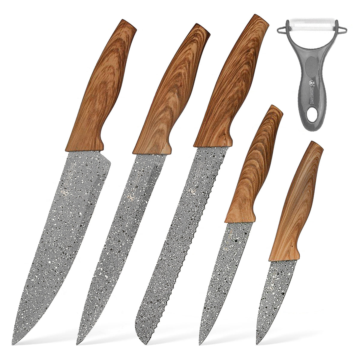 Juego de Cuchillos Marble Premium 6 Piezas