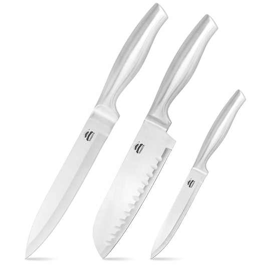 Juego de Cuchillos Acero Inoxidable Spirit 3 Piezas