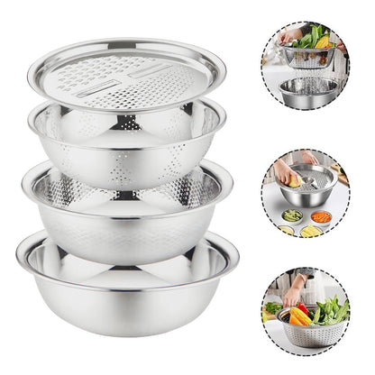 Juego de Ensaladeras Multifuncional 3 en 1 Aquila