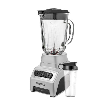 Licuadora B+D 12 Vel Vaso de Vidrio 1.5L con Vaso 400 ml