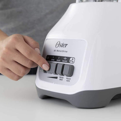 Licuadora Oster Lite Soho 1.5 Litros Botones Blanco VV