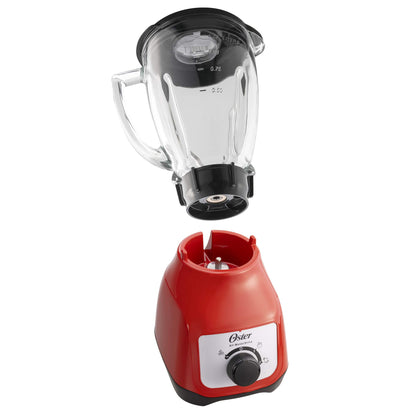 Licuadora Oster Lite Soho 1.5 Perilla Roja VV