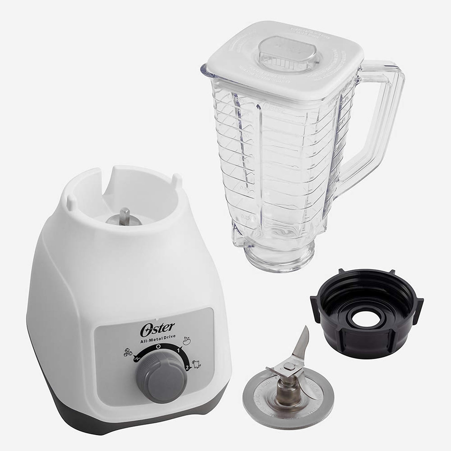 Licuadora Oster Kaliman 1.25 Litros Perilla Blanco VP