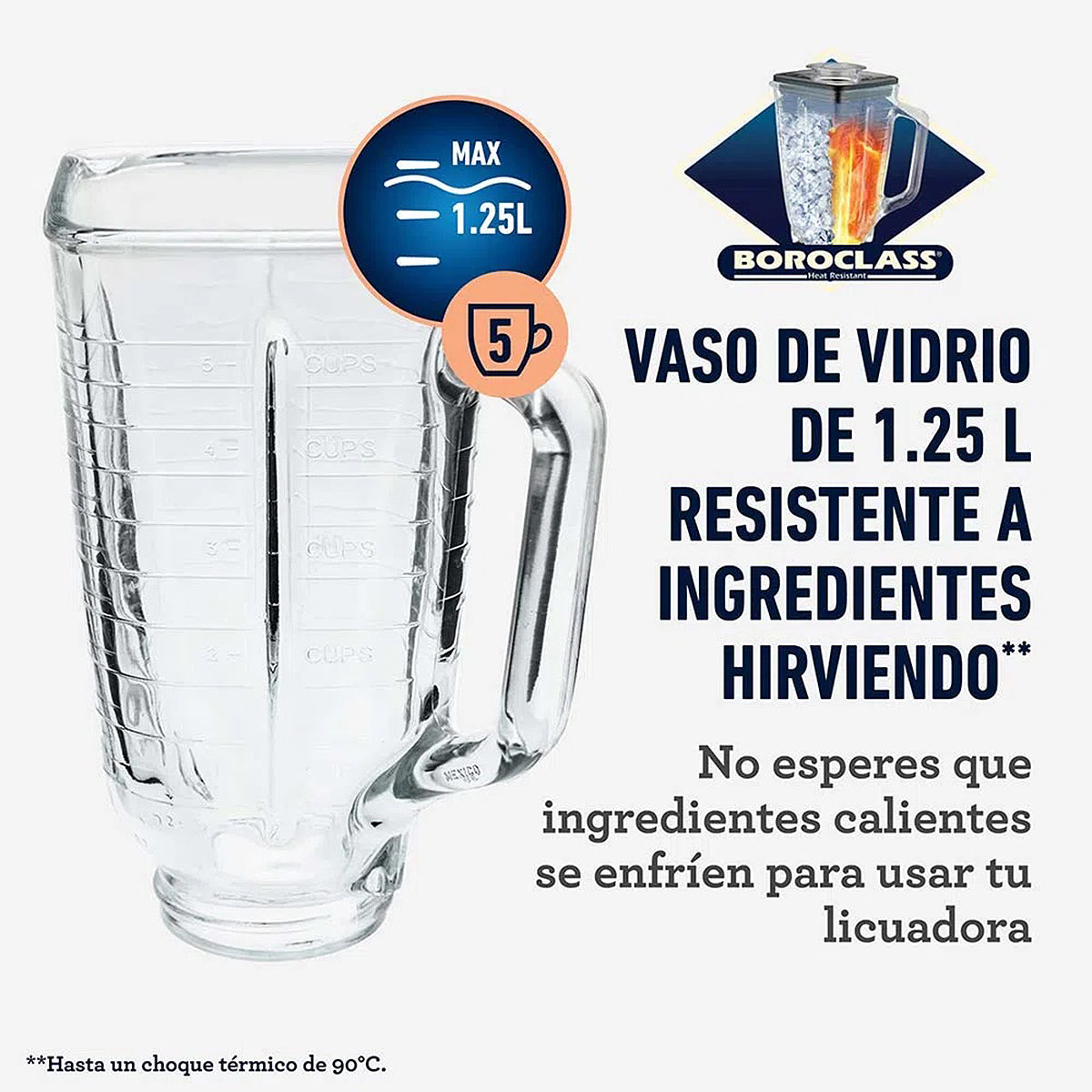Licuadora Oster Clásica Toggle 1 Velocidad + Pulso Plata