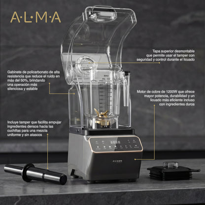 Licuadora Profesional Gabinete ALMA 2 L 1200W POWER SERIES