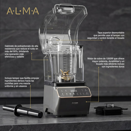 Licuadora Profesional Gabinete ALMA 2 L 1200W POWER SERIES