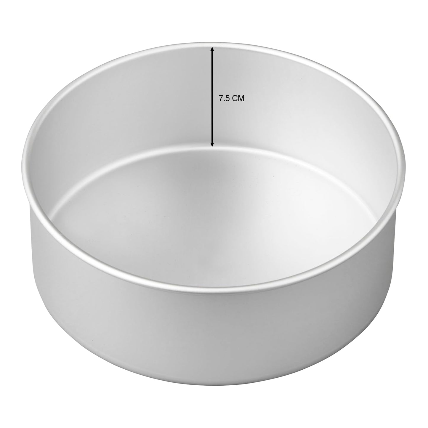 Set de 3 Moldes para Pastel Redondos 12/18/22 cm de Aluminio Aquila
