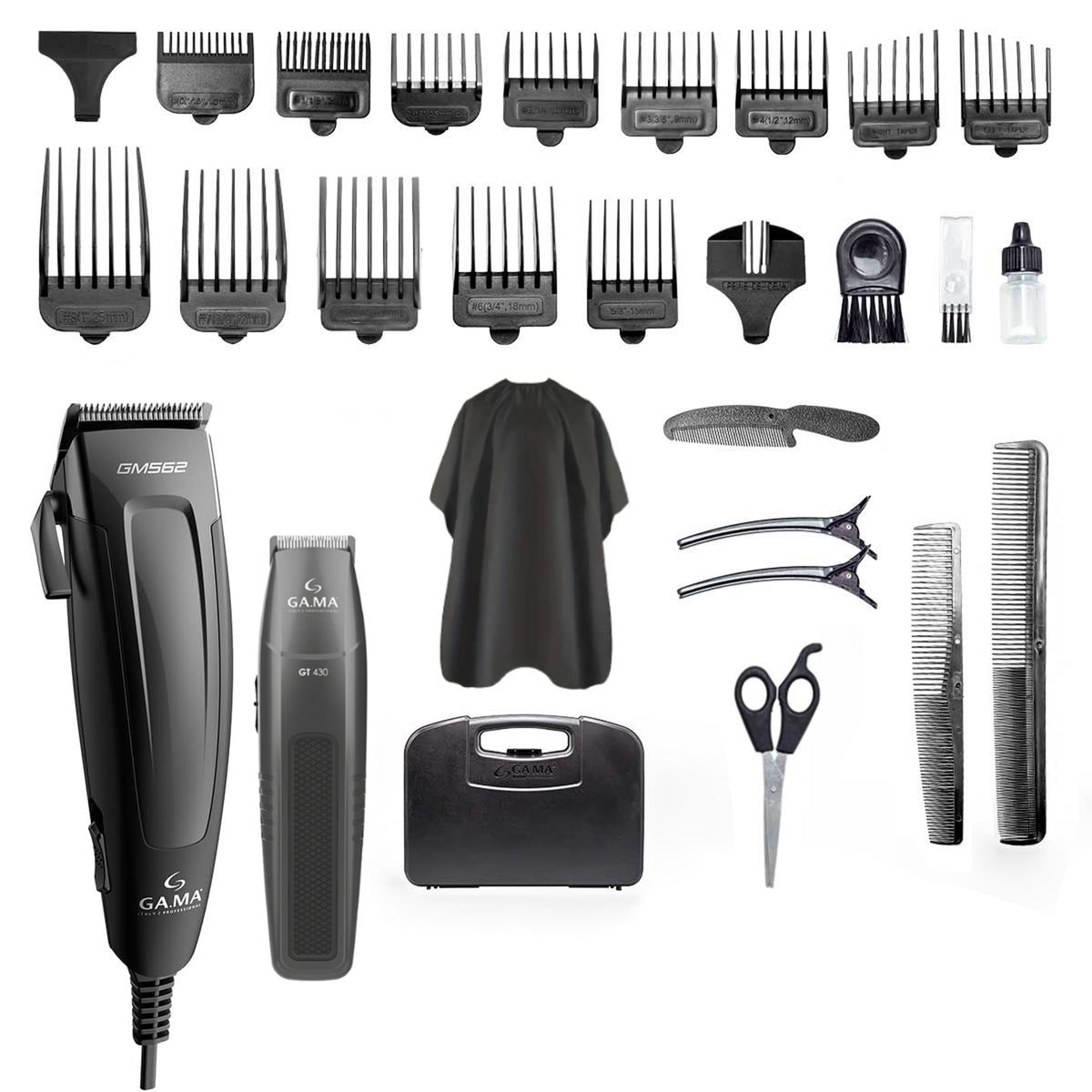 Maquina Cabello Gama Clipper GM 562 29 piezas