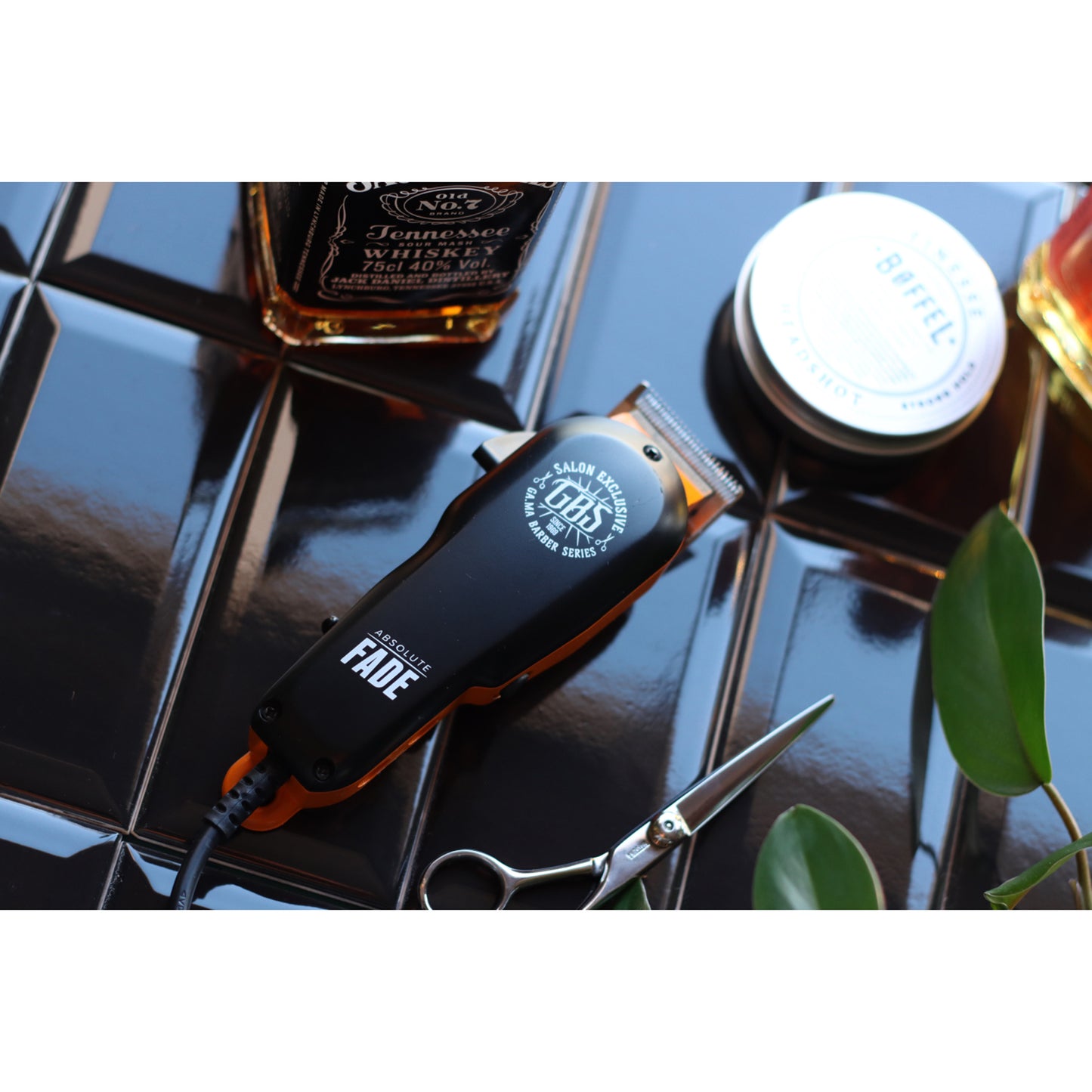 Cortadora De Cabello Gama GBS Absolute Fade/Smooth Negro